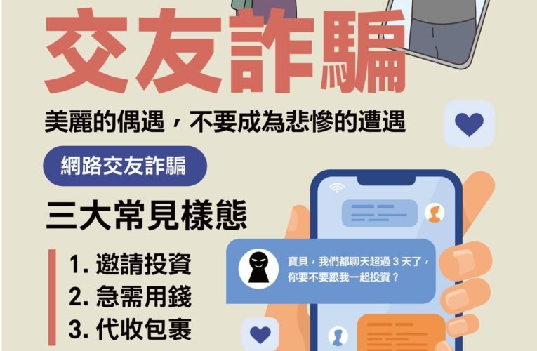 浪漫跨國交友竟是陷阱戀愛陷阱！男子交友軟體遭詐72,000元點數