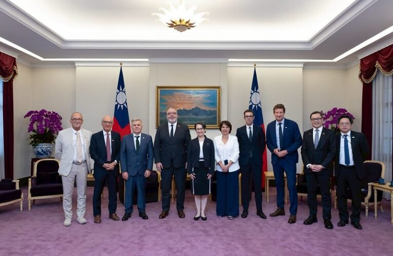 副總統接見法國參院訪團　盼共同應對全球貿易與地緣政治變動的挑戰