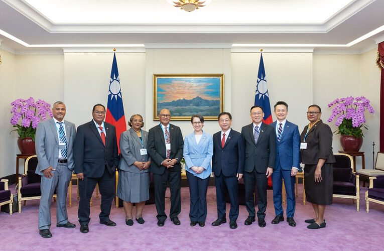 副總統接見帛琉眾議院議長柯奈伉儷　盼持續深化臺帛堅實夥伴關係