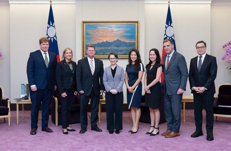 副總統接見印太安全研究所訪團　盼臺美深化合作並發展穩健互補的經貿投資關係