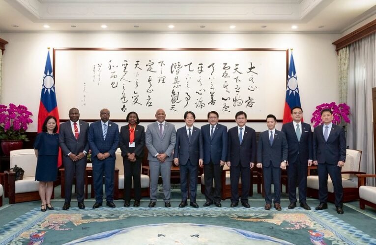 總統接見聖露西亞副總理　盼兩國持續開拓多元合作領域　為全球進步貢獻心力