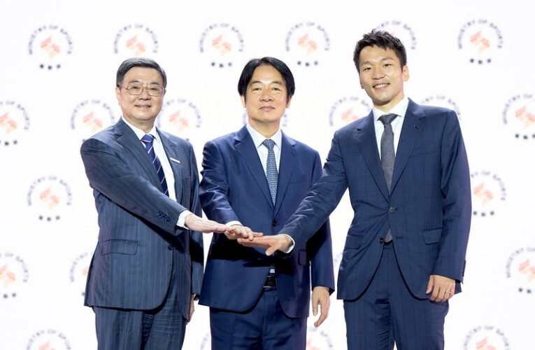 運動部揭牌　總統期許以運動團結國家　讓臺灣持續在國際上發光發熱