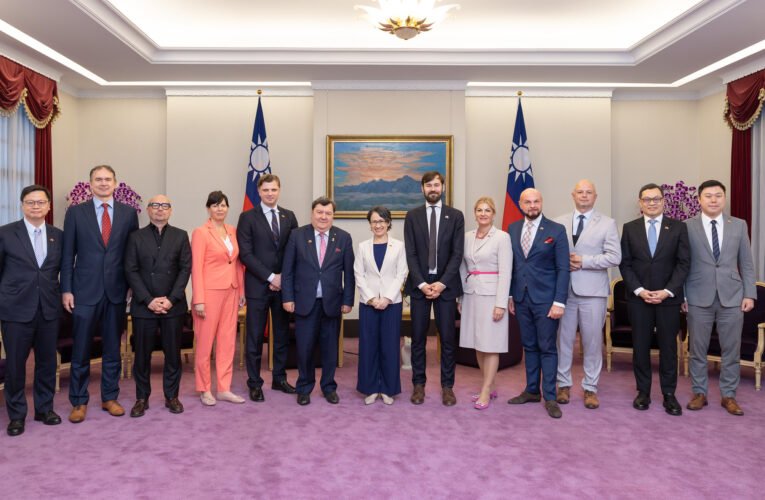 副總統接見立陶宛國會友台小組訪團　盼持續推進兩國潛在合作關係