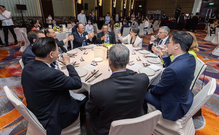 副總統出席全社會防衛韌性國際論壇晚宴　盼建構社會安全網　讓臺灣韌性成為最堅固盾牌