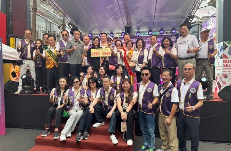 街舞大遊行熱力開跳  刑事局攜手獅子會推「青春三不FUN」反毒防詐