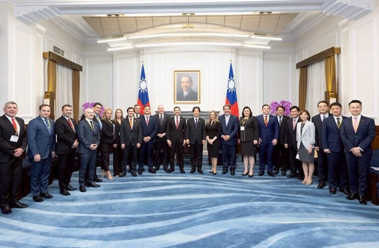 總統接見巴拉圭眾議院議長　期待攜手面對新時代挑戰　為全球做出貢獻