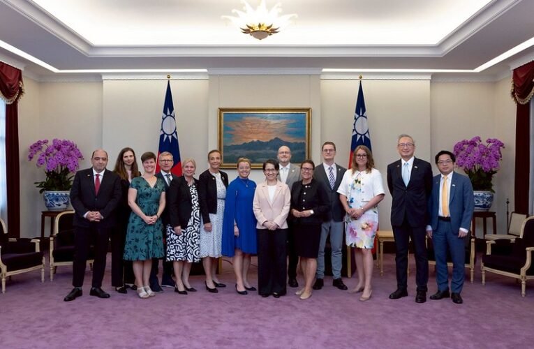 副總統接見台瑞典國會議員跨黨派訪團　期許臺灣借鏡瑞典提升全社會防衛韌性