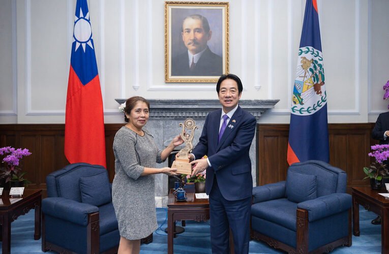 總統會見貝里斯總督　盼攜手促進臺貝共榮發展