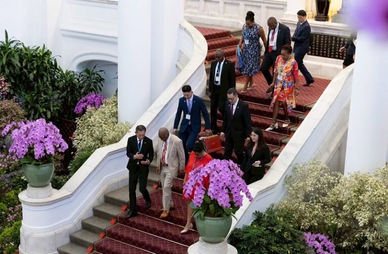 總統會見聖露西亞總督　期待開拓多元合作　為區域繁榮進步貢獻心力