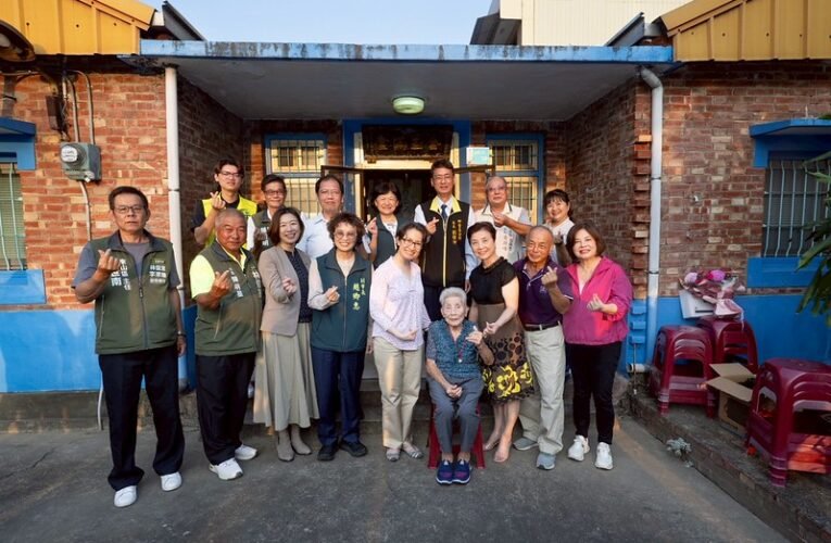 重陽節將屆　副總統前往嘉南探訪百歲人瑞