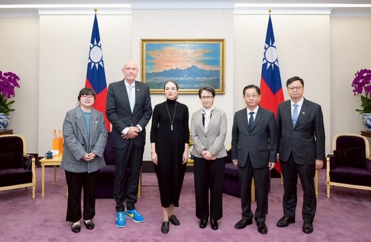 副總統接見「公民自由中心」主席馬特維丘克　盼與國際社會攜手面對未來挑戰