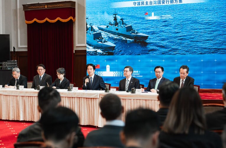 總統主持「守護民主台灣國安行動方案」記者會　強調以實力守護台海和平　以決心掌握國家命運