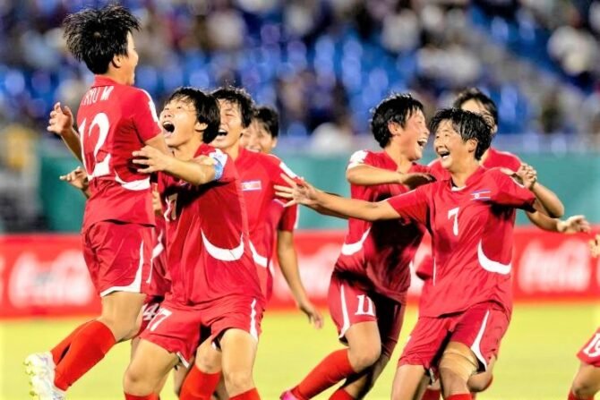 神秘北韓女足深藏不露奪冠之秘