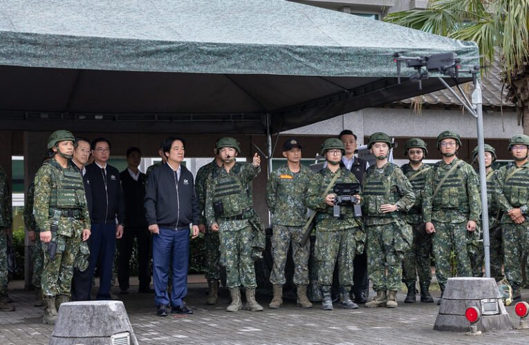 總統視導宜蘭縣後備旅教召訓練　盼建立穩固防禦體系　透過實力達到真和平