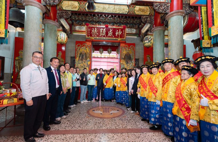 總統赴彰化溪湖永安宮及福安宮參香　祈願臺灣社會安定、人民平安