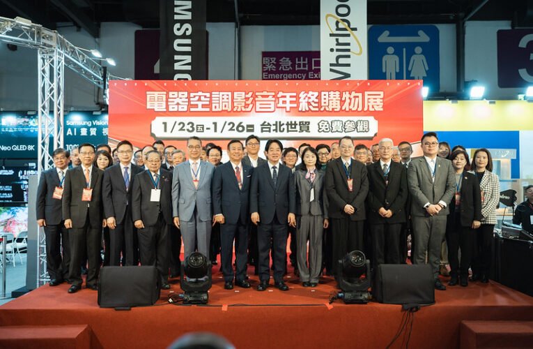 總統出席電器年終展　肯定產業挺災後重建　推動節能創造三贏