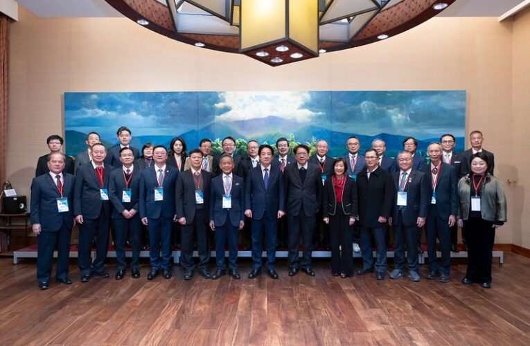 總統接見工業協進會　強調臺美關稅底定並為首個獲232條款優惠國家　政府會持續挺產業升級轉型