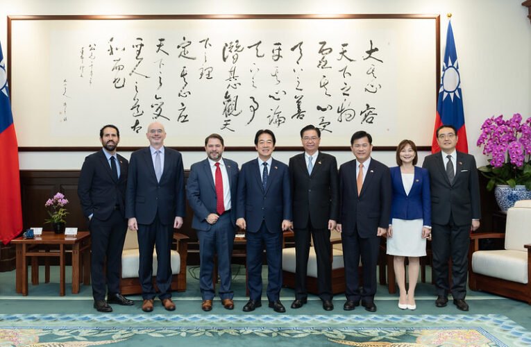 總統接見美國聯邦參議員蓋耶哥　重申臺灣捍衛和平決心　盼持續深化臺美合作