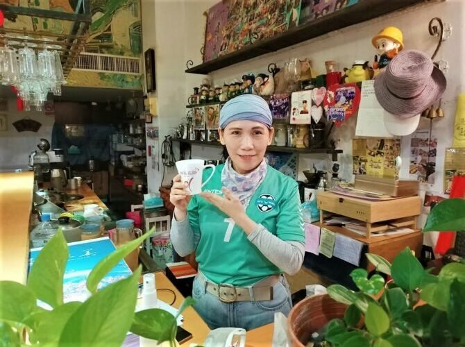 神秘花園餐廳內廣傳周台英照顧球員故事