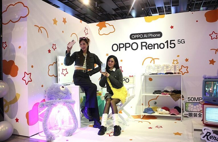 OPPO 潮玩科技所進駐台北三創　百坪沉浸式體驗 Reno15 系列魅力