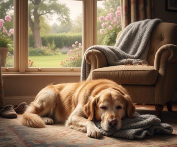 有些陪伴，狗狗不會說，但一直都在