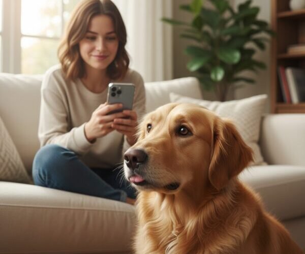 為什麼你一拿手機，狗狗就一直盯著你？