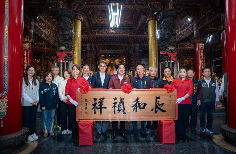 總統大年初二走訪雲林、南投廟宇　強調持續推動經濟發展、提高國防力量及照顧人民生活