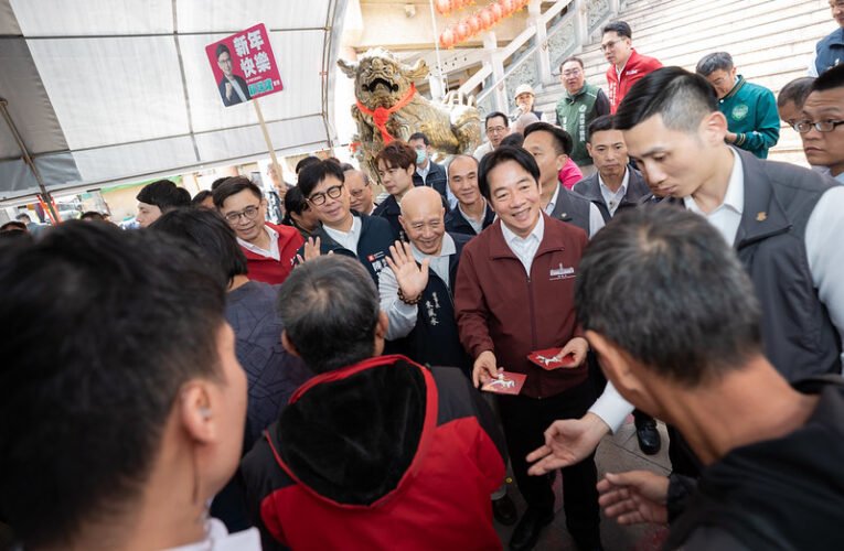 總統初二前往南高屏參香拜年　盼盡速通過總預算　強化國防拚經濟