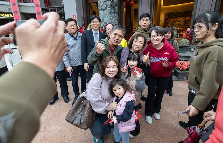 副總統年初二至新北、桃園、宜蘭等地廟宇祈福　盼國家太平興盛　百姓安居樂業