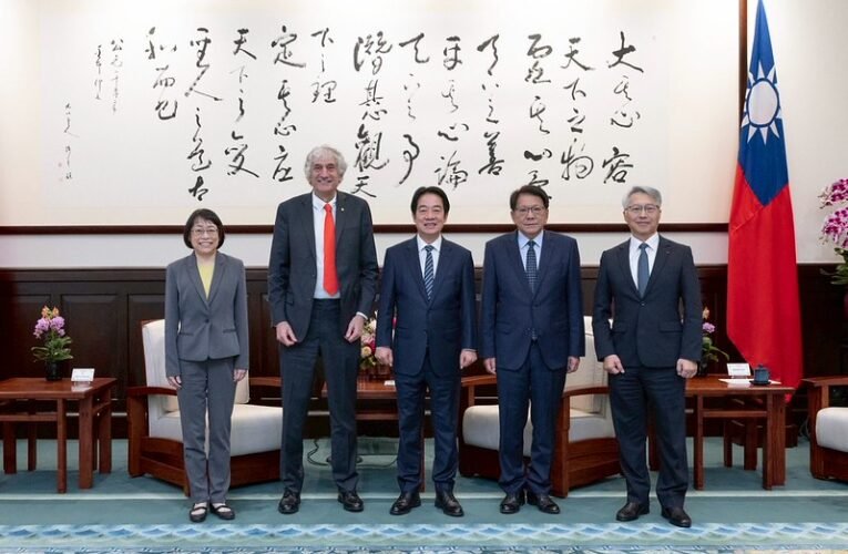 總統接見諾貝爾物理學獎得主馬汀尼斯博士　感謝協助推進臺灣量子科技發展　盼持續強化國際合作