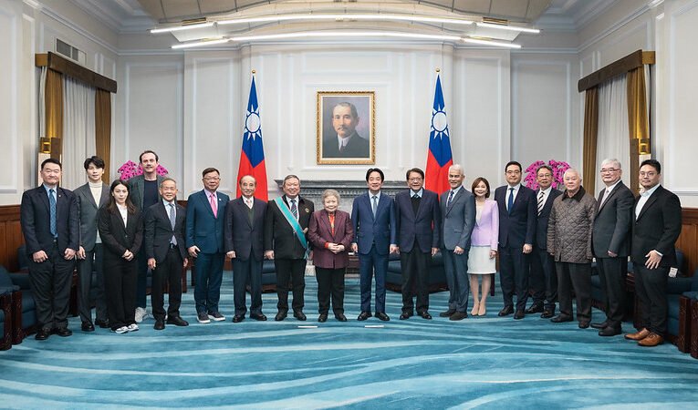 總統贈勳中華奧會榮譽主席林鴻道　表彰推動臺灣運動發展卓越貢獻