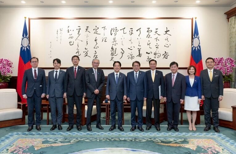 總統接見「日華懇」會長　盼深化關鍵產業合作以提升區域經濟安全與產業韌性