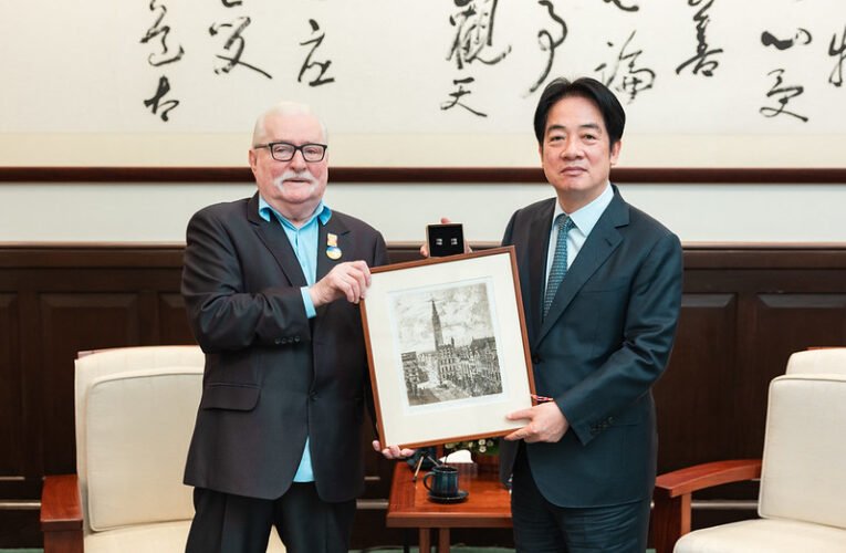 總統接見波蘭前總統華勒沙　強調臺灣將持續發揮良善力量　成為全球民主韌性的貢獻者