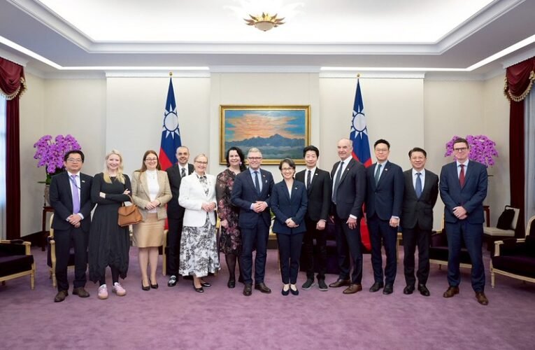 副總統接見芬蘭國會友台小組跨黨派訪團　盼在科技與人工智慧領域深化合作