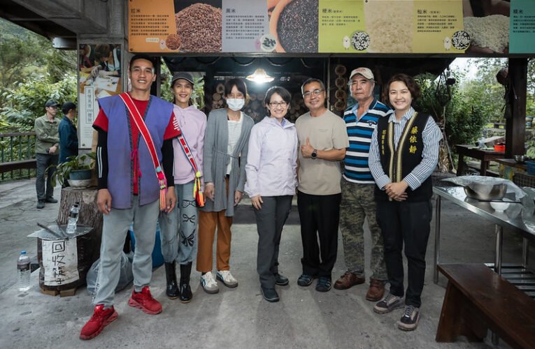 副總統與多位歐洲駐臺代表赴花蓮體驗臺灣林業文化與濕地生態