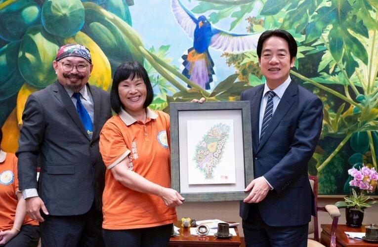 總統接見台南市聽障體育運動協會　盼持續推動聽障體育運動與手語文化發展