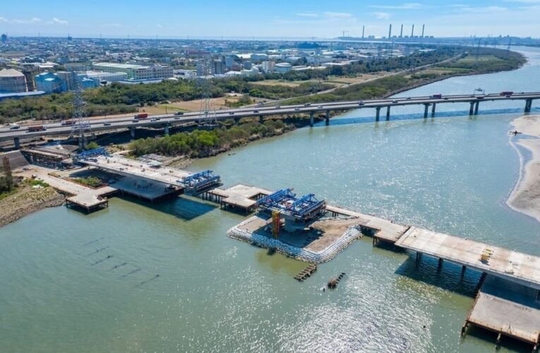 中彰跨域橋梁定名「大肚和美橋」　工程進度近9成拚年底通車