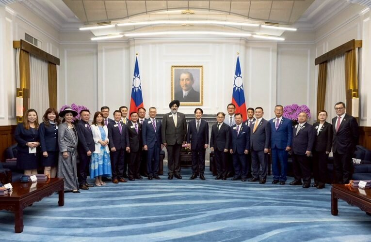 總統接見國際獅子會總會長辛格　盼攜手發揮善良公義精神　為社會注入正向力量