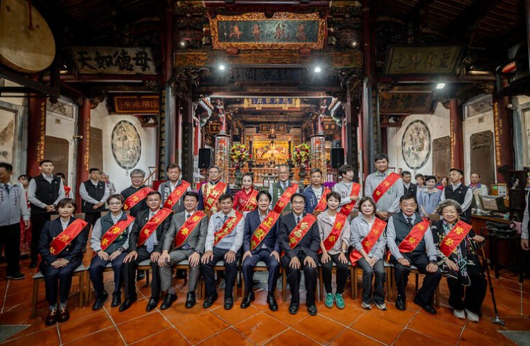 總統出席祀典大天后宮春祭大典　獻匾感念媽祖庇佑臺灣恩澤