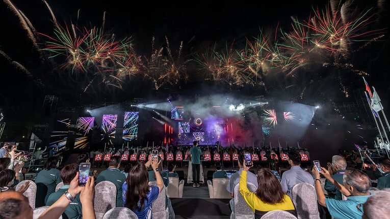 總統出席全中運開幕式　期勉選手超越自我、邁向國際為國爭光