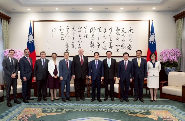 總統接見CSIS訪團　盼持續深化臺美合作　在自由、民主、繁榮道路上攜手前進