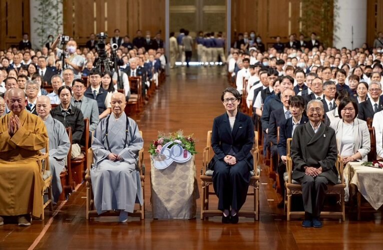 副總統出席慈濟60週年慶大會　盼攜手向世界傳遞臺灣善與愛的力量