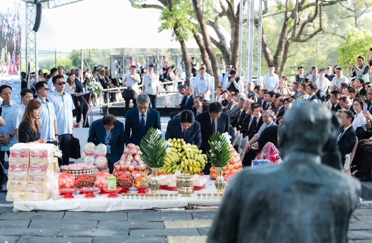總統感念八田與一技師為臺灣留下珍貴遺產　盼臺日攜手促進雙邊關係