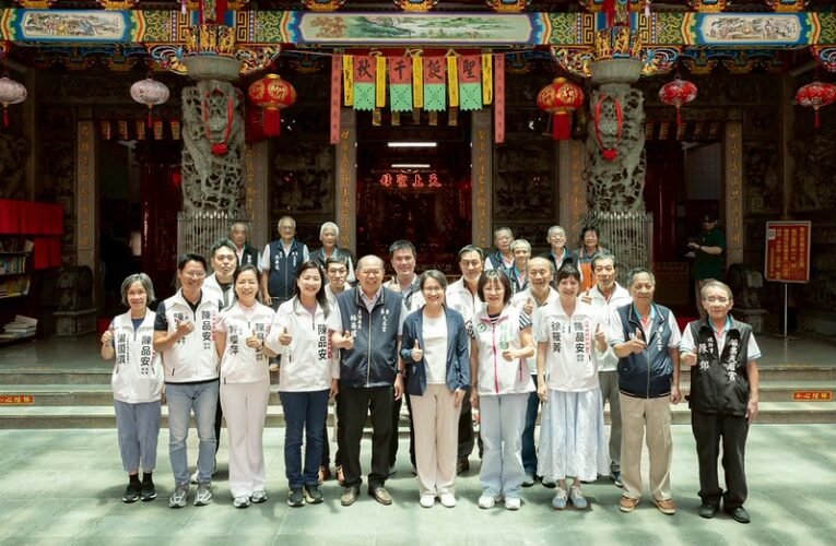 赴苗栗廟宇參拜　副總統祈願臺灣風調雨順、國泰民安