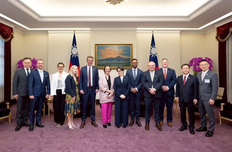 副總統接見澳大利亞跨黨派國會議員團　盼深化臺澳夥伴關係　促進雙邊經濟繁榮