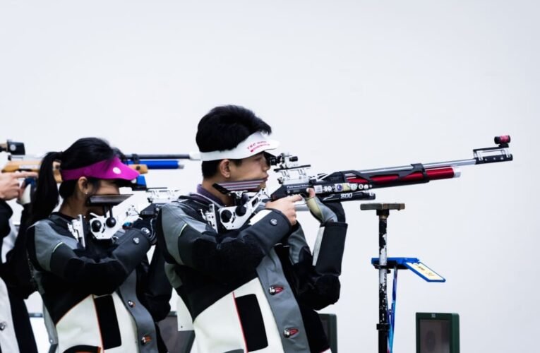 全障運最美獎牌掀話題　黃正豪／朱宣潔摘全障運射擊混雙首金