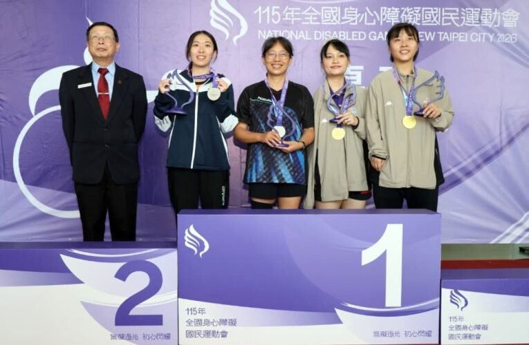 十年搭檔默契無敵　田曉雯與伊斯坦大.莎霏桌球女雙三連霸