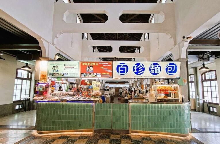 「鹹甜引路臺南味」西市場巷內懷舊西點，「百珍麵包蛋糕」克林姆泡芙一賣五十年，外表樸實不花俏，入口爆漿驚艷