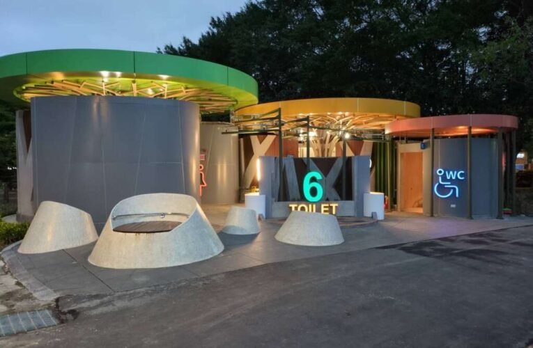 綠意助解放壓力 大安森林公園6號公廁煥然新生