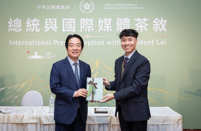 總統出席台灣外國記者會 (Taiwan Foreign Correspondents’ Club)「總統與國際媒體茶敘」活動回應媒體提問